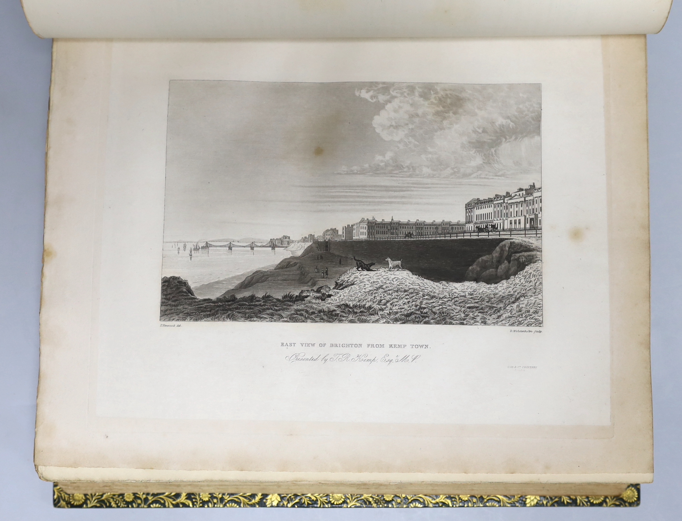 SUSSEX - Horsfield, Rev. Thomas Walker - The History, Antiquities, and Topography of the County of Sussex, 1st edition, 2 vols, 4to, with frontis portrait of the Rt. Hon. Henry Nevell, 2 folding maps (both repaired on re